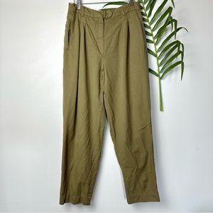 Vintage Charles Klein 100% Wool Fully Lined High Rise Trouser Pants